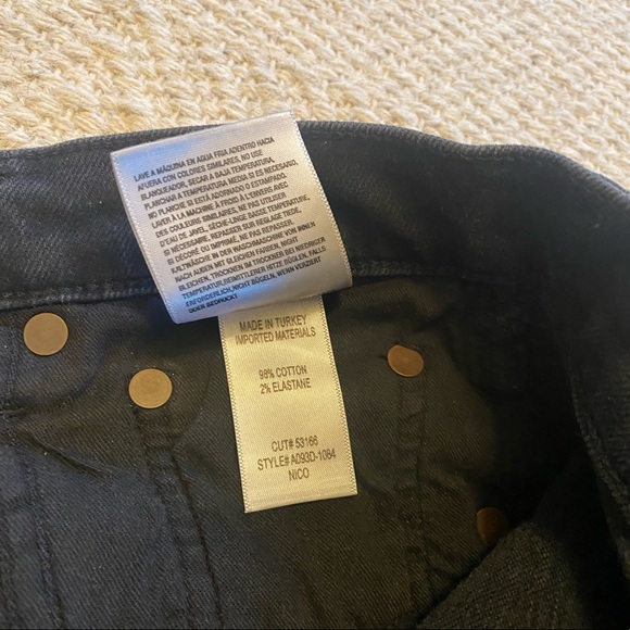 Agolde Nico High Rise Slim Leg Distressed Jean - Picture 8 of 8